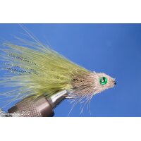 Range of 6 Deerhair Streamer (Marabou-Muddler) 8 barbless
