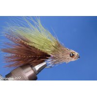 Range of 6 Deerhair Streamer (Marabou-Muddler) 8 barbless