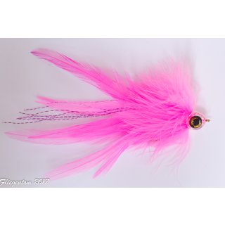 Marabou Predator Streamer/Lure  pink (Pike, Muskie, Bass)