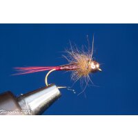Fliegenset Quillnymphen gerade 8 ohne Widerhaken Messing