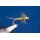 Fliegenset Quillnymphen gerade 8 ohne Widerhaken Messing