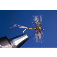 Assortment with 6 dry flies favorites 10 barbless