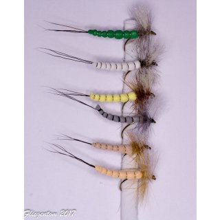 Range of 6 Extended Body Mayflies