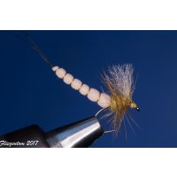 Range of 6 Extended Body Mayflies 10 barbless