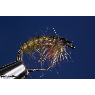 struppige Czech Nymph  Nr. 34 16 mit Widerhaken