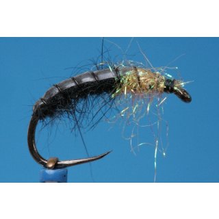 Black Spectra Yellow Nymph 10 barbless