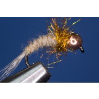 Universal nymph march brown / SPECTRA amber