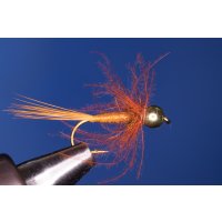CDC-Nymph No. 1 12 barbless Tungsten gold
