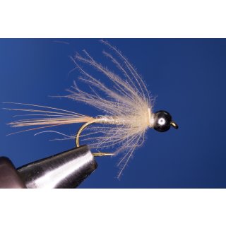 CDC-Nymph No. 2 12 barbless Tungsten bead silver