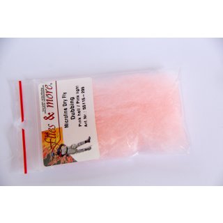 Flies & more Microfine Synthetic Dubbing light pink