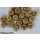 Fliegentom Brass beads gold, 20 pieces 2,4mm / 0.09 inch