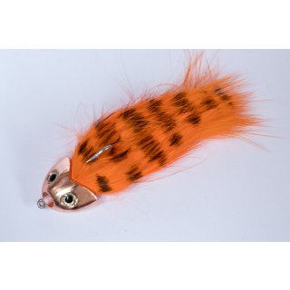 Orange Grizzly Sculpin Large (length: approx. 6cm, size of fishing hook: 4)