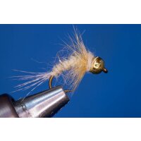 Uni-Nymphe hell Märzbraun 12 mit Widerhaken...