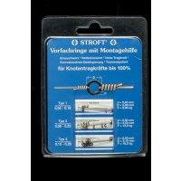 Stroft Rig rings / micorrings as tippet connector Set...