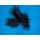 Großer Marabou Hechtstreamer schwarz