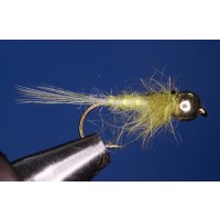 Fliegenset 6 Stück Standardnymphen gerade 1 10 mit Widerhaken Tungsten