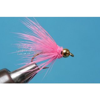 Terminator Pink 8 mit Widerhaken Gold tungsten