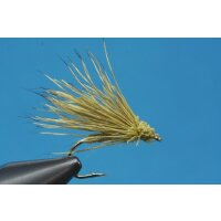 Olive Caddis 8 ohne Widerhaken