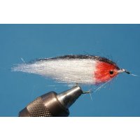 Fischchen Rotkopf - glänzend 4 mit Widerhaken
