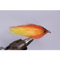 Small fish streamer - small flame 6 barbed