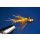 Spectra-Orange Prince Nymphe 8 schwer mit Tungstenperle ohne Widerhaken