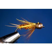 Spectra-Orange Prince Nymphe 12 schwer mit Tungstenperle...