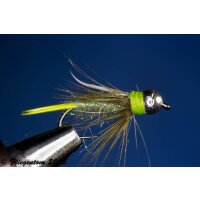 Grass-Prince Nymphe 8 leicht mit Messingperle Mit Widerhaken