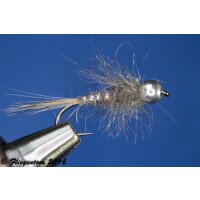 Seal Nymph No. 8 12 barbed tungsten bead