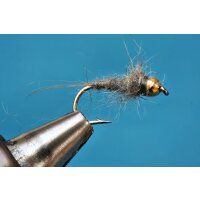Shorty Nr. 3 14 ohne Widerhaken Messing Goldfarben