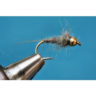 Shorty Nr. 3 18 ohne Widerhaken Tungsten Black Nickel