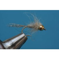 Shorty Nr. 4 14 ohne Widerhaken Messing Goldfarben