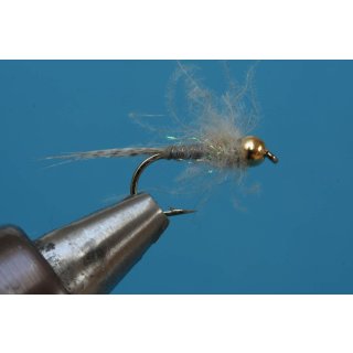Shorty No. 6 14 barbless brass bead gold color