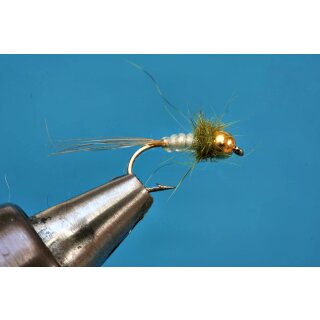 Shorty Nr. 14 14 ohne Widerhaken Messing Goldfarben