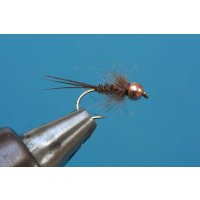 Shorty No. 19 14 barbless Tungsten bead silver