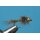 hares ear nymph - natural color with beadhead 16 barbed Tungsten Bead - black Nickel