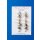 Assortment Grizzly Duns dry flies 18 barbless