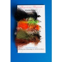 Assortment Wooley Bugger Streamer 10 with Barb