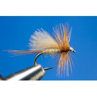 Tying set Inconspicuous dry fly 12 barbed