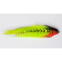 Chartreuse predatory fish streamer