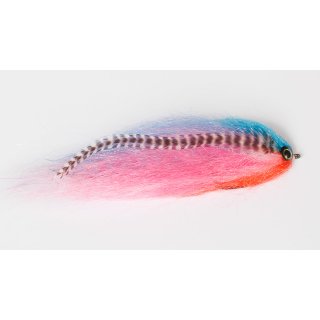Blue, Pink predatory fish streamer