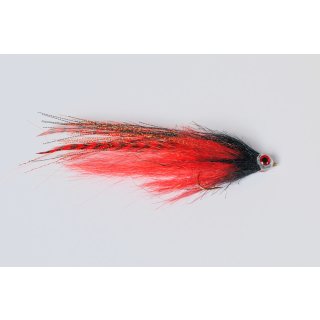 red predatory fish streamer