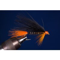 black/orange Maraboustreamer 10 barbless