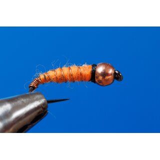 Sawyers Killerbug orange mit Perle 14 mit Widerhaken