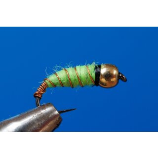Sawyers Killerbug chartreuse mit Perle 8 ohne Widerhaken