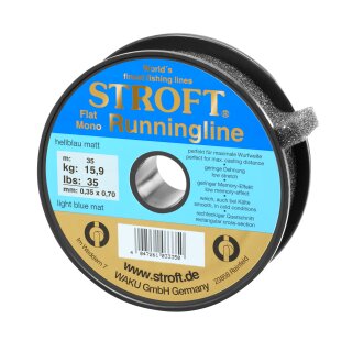 STROFT Running Line 35 lbs • 0,35mm x 0,70mm