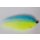 Wasserblauer, UV-gelber Streamer für Hecht und Raubfische