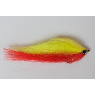 Fliegentom predatory fish streamer - Green tomato