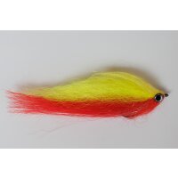 Fliegentom predatory fish streamer - Green tomato