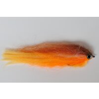 Fliegentom predatory fish streamer - yellow beetroot