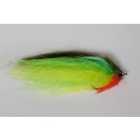 Fliegentom predatory fish streamer - green apple